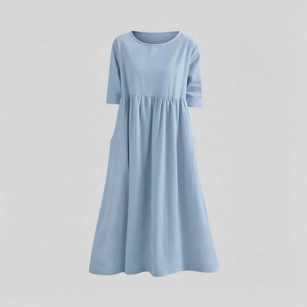 Loose Fit Summer Dress | Midi Dress for Women