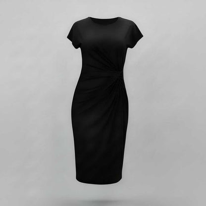 Elegant Midi Dress | Women's Formal Dress