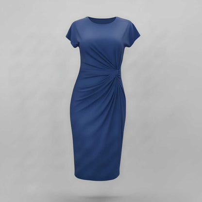 Elegant Midi Dress | Women's Formal Dress