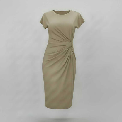 Elegant Midi Dress | Women's Formal Dress