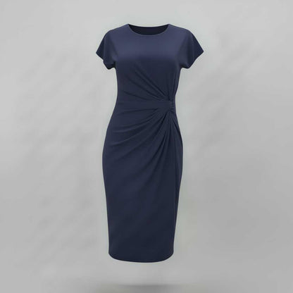 Elegant Midi Dress | Women's Formal Dress