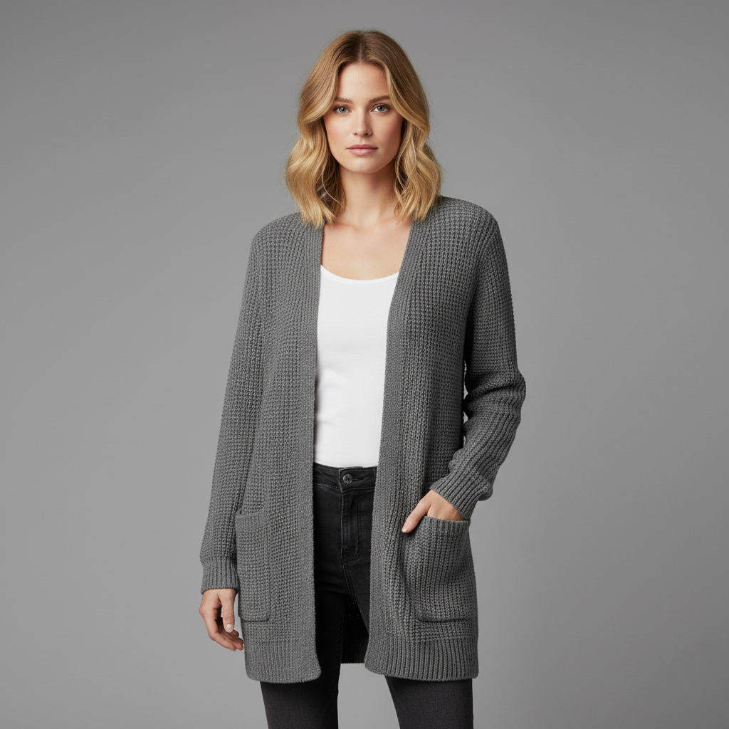 Cozy Black Cardigan | Women's Long Cardigan Sweater