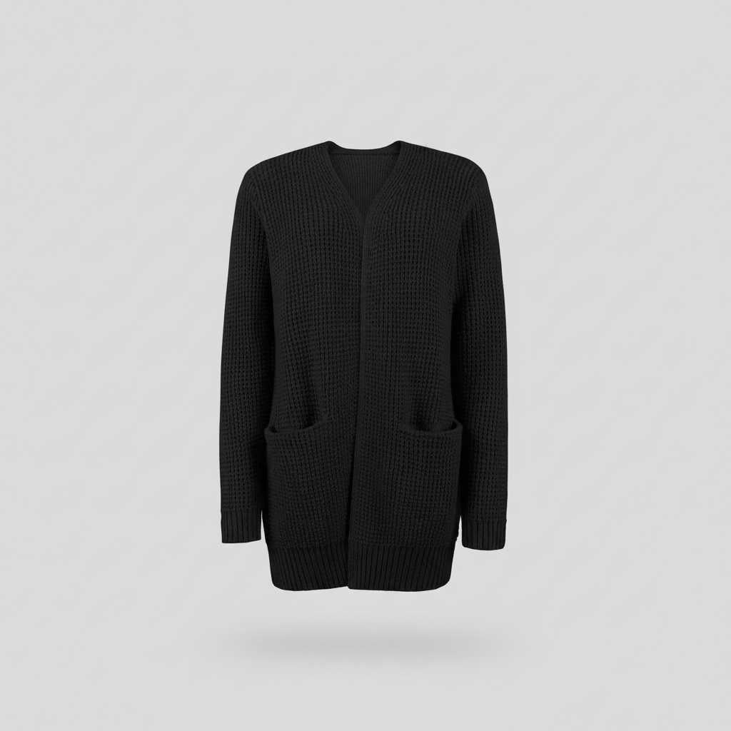 Cozy Black Cardigan | Women's Long Cardigan Sweater