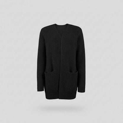 Cozy Black Cardigan | Women's Long Cardigan Sweater