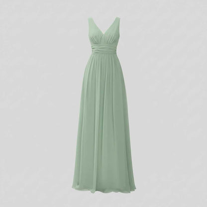 Elegant V-Neck Maxi Dress | Women's Formal Summer Dresses