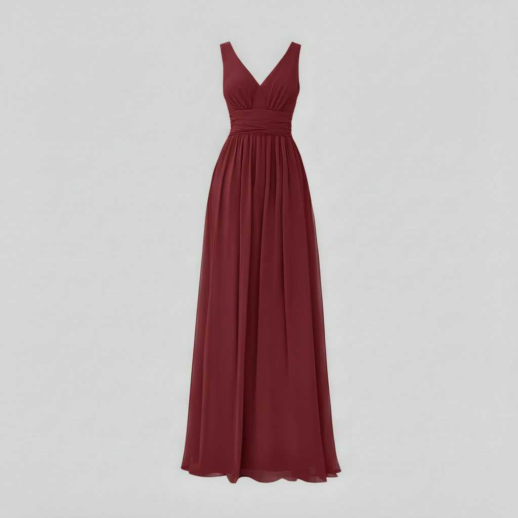 Elegant V-Neck Maxi Dress | Women's Formal Summer Dresses