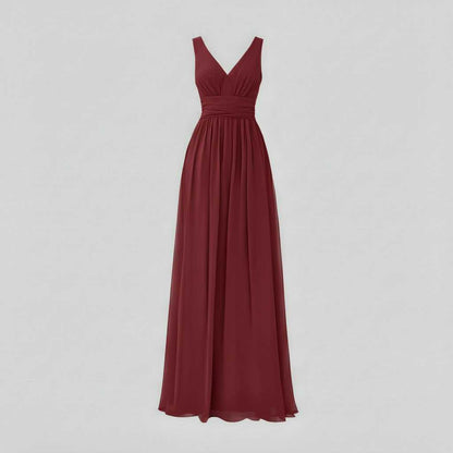 Elegant V-Neck Maxi Dress | Women's Formal Summer Dresses