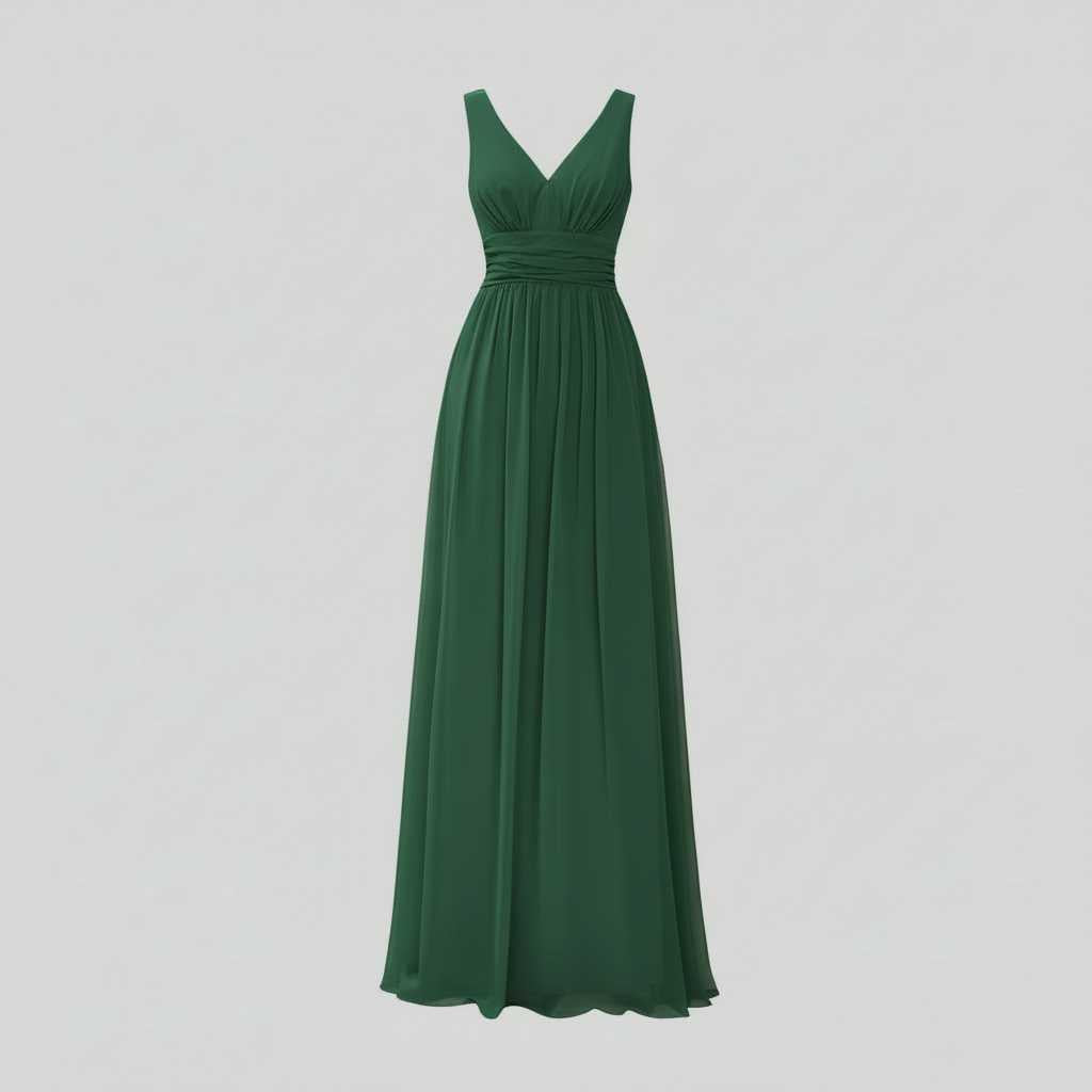 Elegant V-Neck Maxi Dress | Women's Formal Summer Dresses