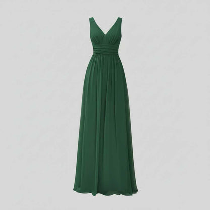 Elegant V-Neck Maxi Dress | Women's Formal Summer Dresses
