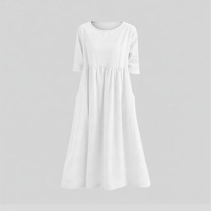 Loose Fit Summer Dress | Midi Dress for Women