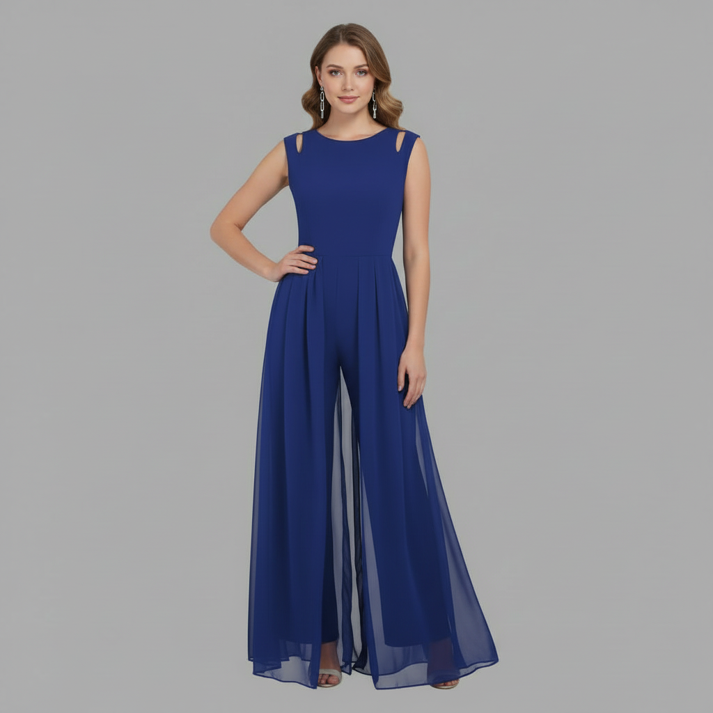 Sleeveless Wide Leg Jumpsuit | Women's Jumpsuit for Summer