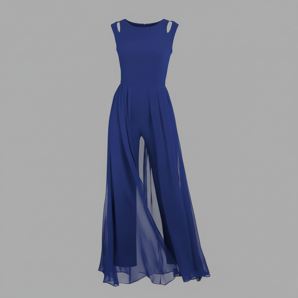 Sleeveless Wide Leg Jumpsuit | Women's Jumpsuit for Summer