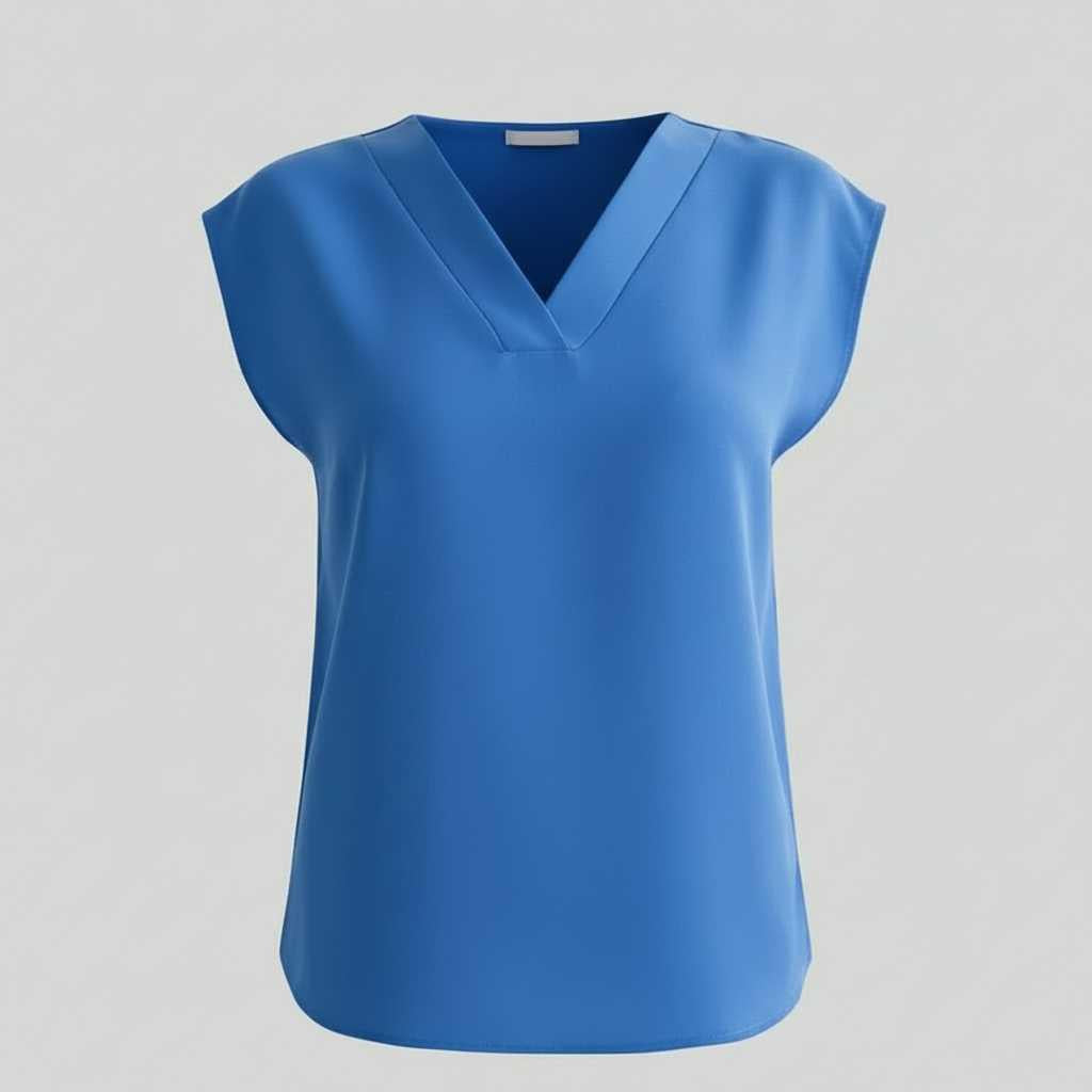 V-Neck Summer Blouse | Women's Casual Fashion Top