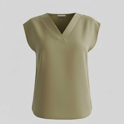 V-Neck Summer Blouse | Women's Casual Fashion Top
