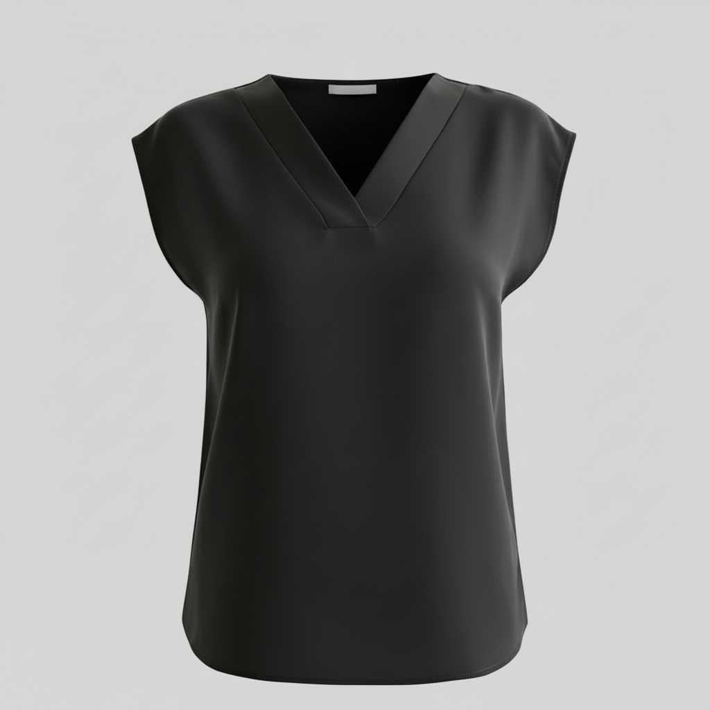 V-Neck Summer Blouse | Women's Casual Fashion Top