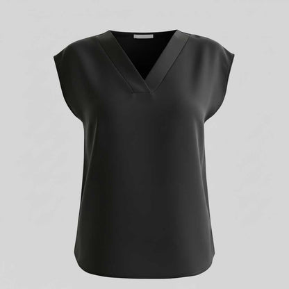 V-Neck Summer Blouse | Women's Casual Fashion Top
