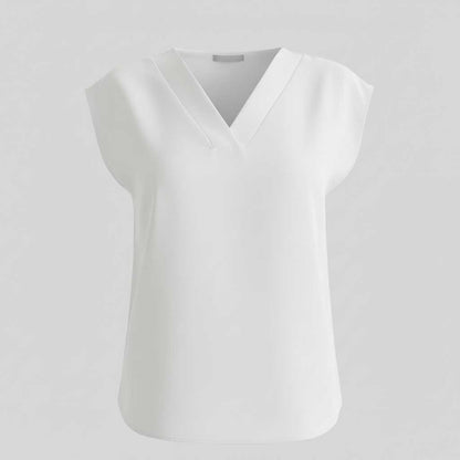 V-Neck Summer Blouse | Women's Casual Fashion Top