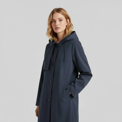 Women's Long Trench Coat | Stylish Winter Outerwear