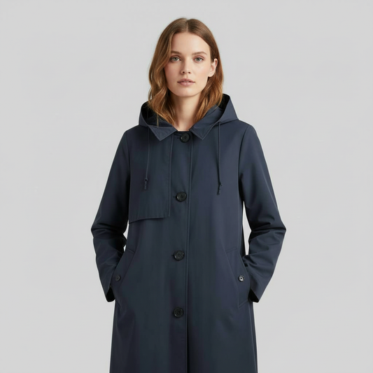 Women's Long Trench Coat | Stylish Winter Outerwear