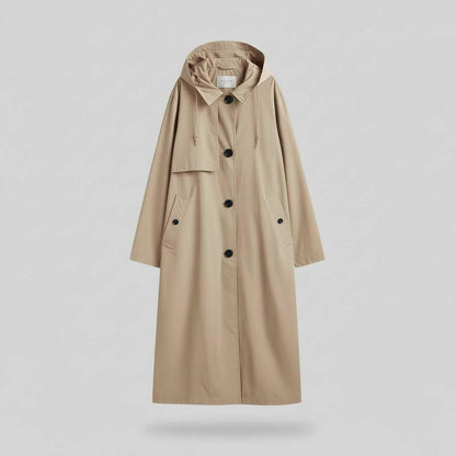 Women's Long Trench Coat | Stylish Winter Outerwear