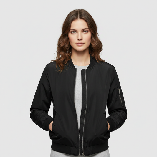 Women's Short Bomber Jacket | Stylish Women's Jacket