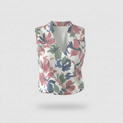 V-Neck Women's Top | Casual Going Out Tops for Summer